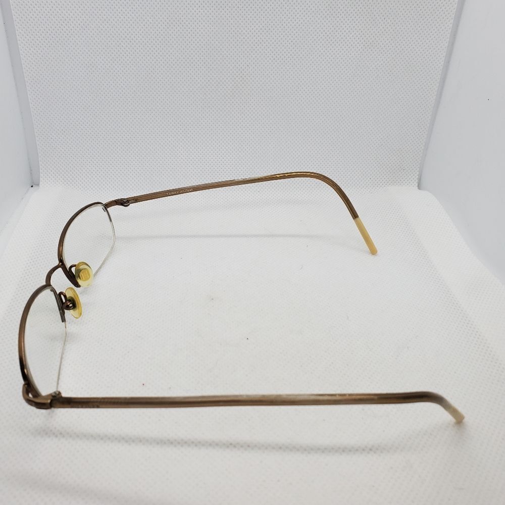 Tommy Hilfiger Brown & Cream Prescription Glasses Frames & Case - Picture 6 of 8